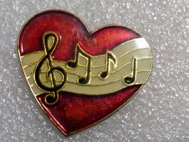 Ansteckpin 290: I Love Music