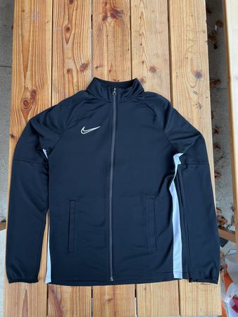 Nike Zip Hoodie Schwarz Weiss M – Original, Top Zustand 10/1