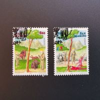 San Marino Briefmarken Serie Europa 1997, Ersttag