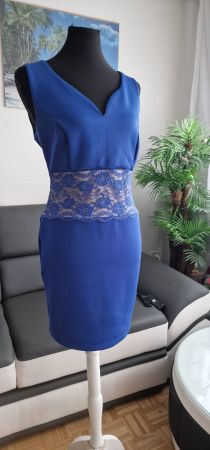 Minikleid Blau Gr. 40/42 BodyFlirt NEU