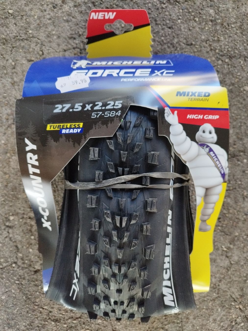 Michelin Pneumatici & Ruote complete: pneu VTT Michelin force XC performance line tubeless – Nuovo e nell'imballaggio originale da Vicques venduto da Pietro2