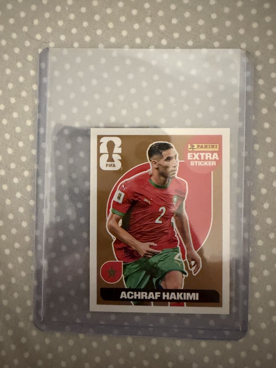 Panini Sammelbilder & Trading cards: Achraf Hakimi Panini Extra Sticker FIFA World Cup – Neu (gemäss Beschreibung) aus Aesch BL von bru_7rnx