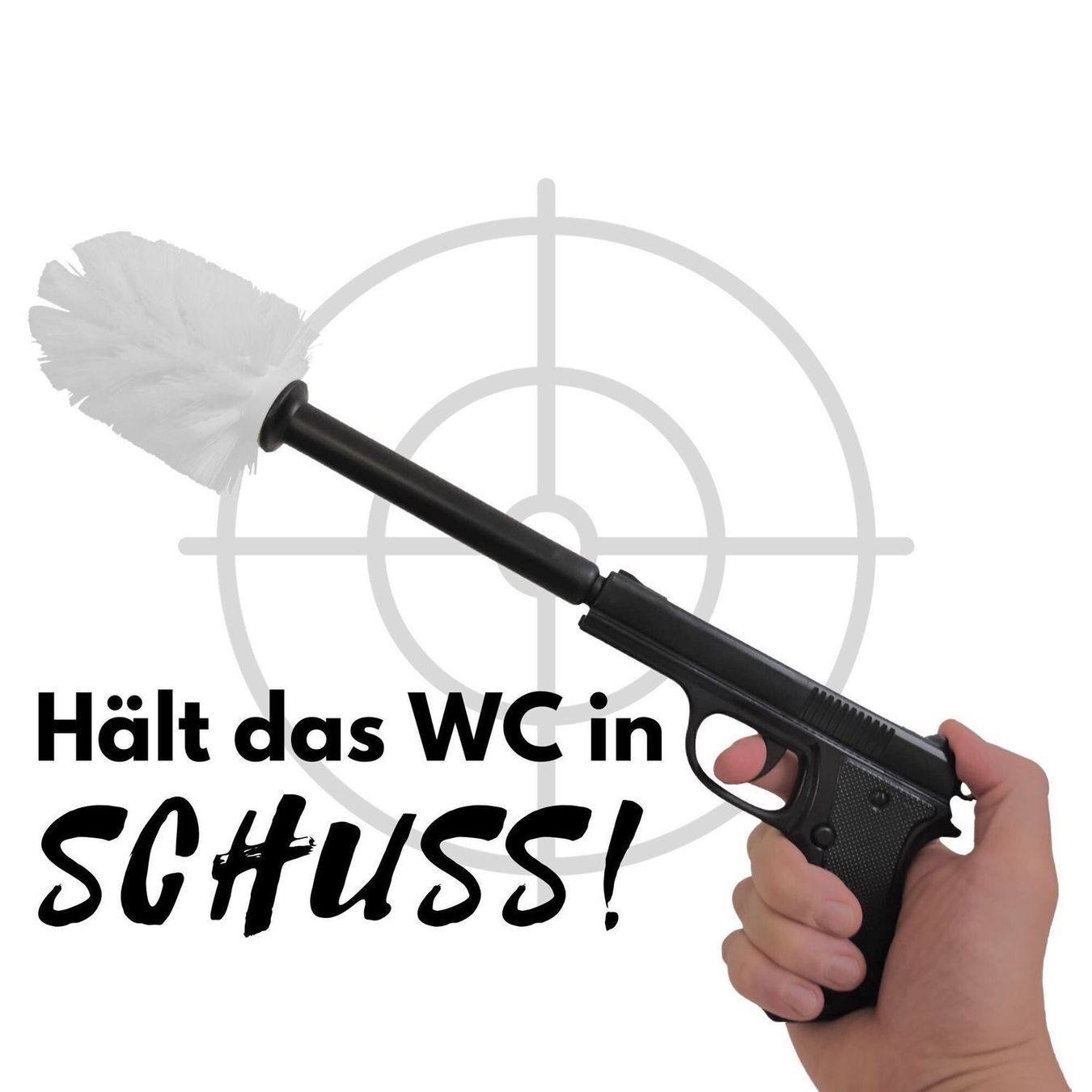 Altri accessori per il bagno: Toilettenbürste Pistole – Nuovo e nell'imballaggio originale da Bülach venduto da StoreInShopSwiss 4
