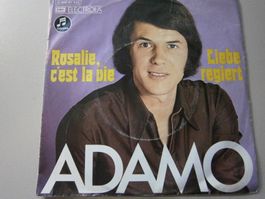Vinyl-Single Adamo - Rosalie, c'est La Vie