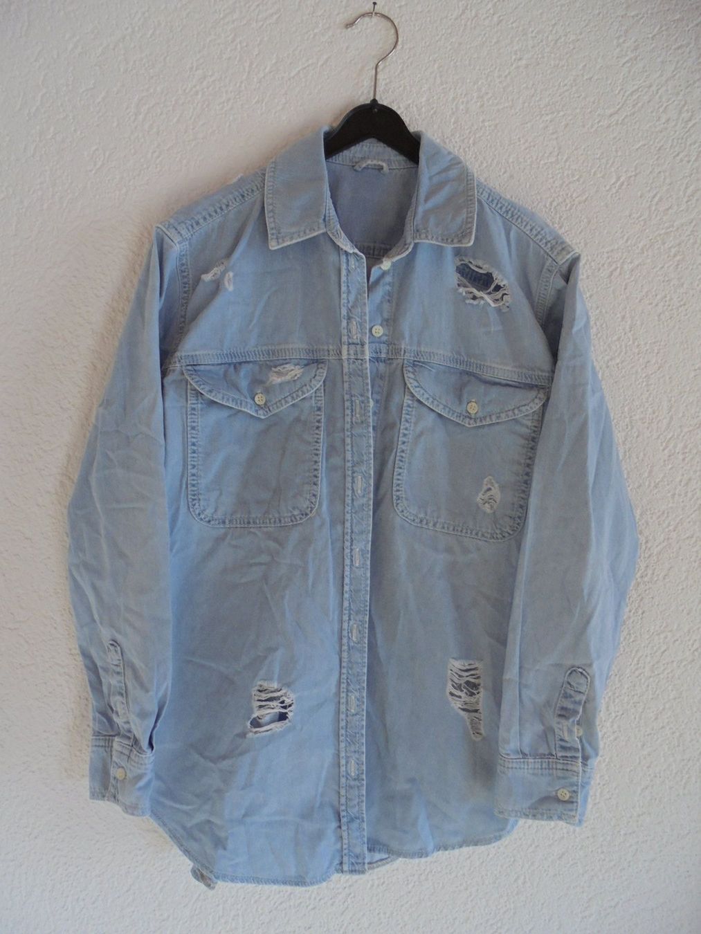 Topshop Camicette: JEANSBLUSE VON TOPSHOP GR. 34 – Usato da Aarau Rohr venduto da PinkSchwein