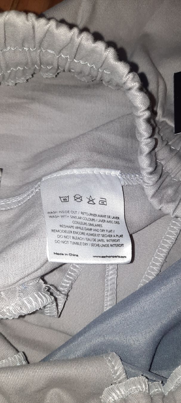 Pantaloni: HOSE GR L NEU grau Basic MODERN LÄSSIG Damen trendy 612 – Nuovo e nell'imballaggio originale da Vinelz venduto da sonnenmond77 6
