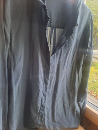 Nile Seidenbluse Grösse M/L