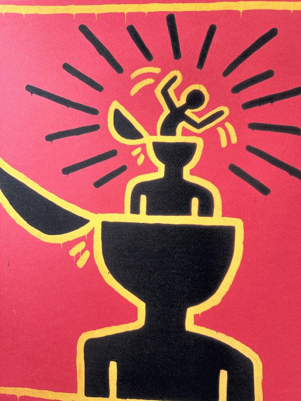 Foto & Immagini: Keith Haring:  Untitled, POP Art 26/150 – Nuovo (secondo la descrizione) da Meilen venduto da Smgdesign 5