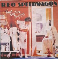 Vinyl-Single Reo Speedwagon - Keep The Fire Burnin'