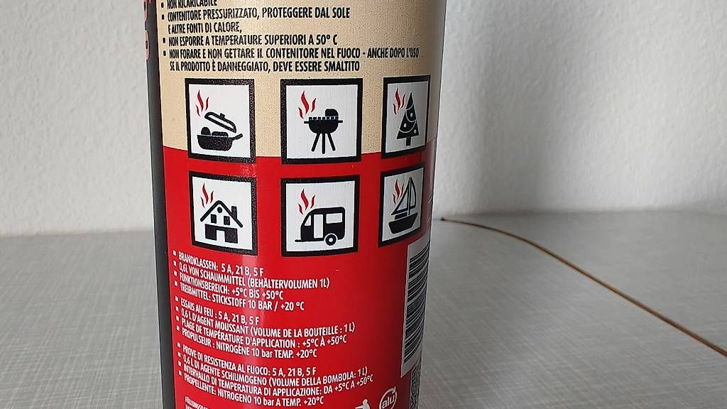 Estintori: Feuerlöschspray Ogniochron – Nuovo (secondo la descrizione) da Bern venduto da wade99 3
