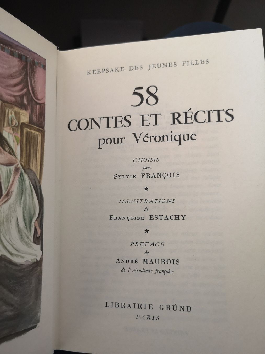 Libri: 58 contes  - Keepsake des jeunes filles – Usato da Nyon venduto da bicounette66 6