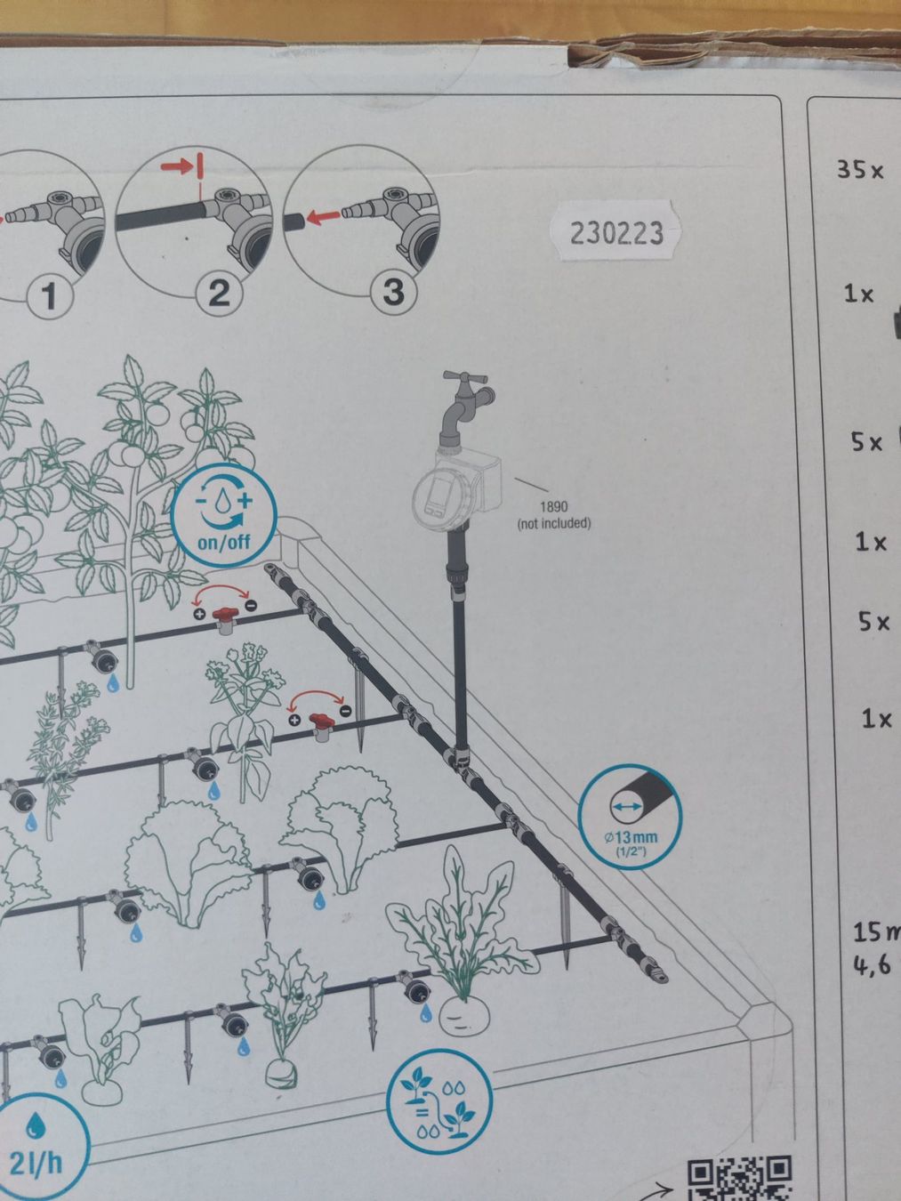 Gardena Tubi & Tubi flessibili: Gardena Micro-Drip-System für Beet/Hochbeetbewässerung – Nuovo e nell'imballaggio originale da Urdorf venduto da Sasa_Miller 1