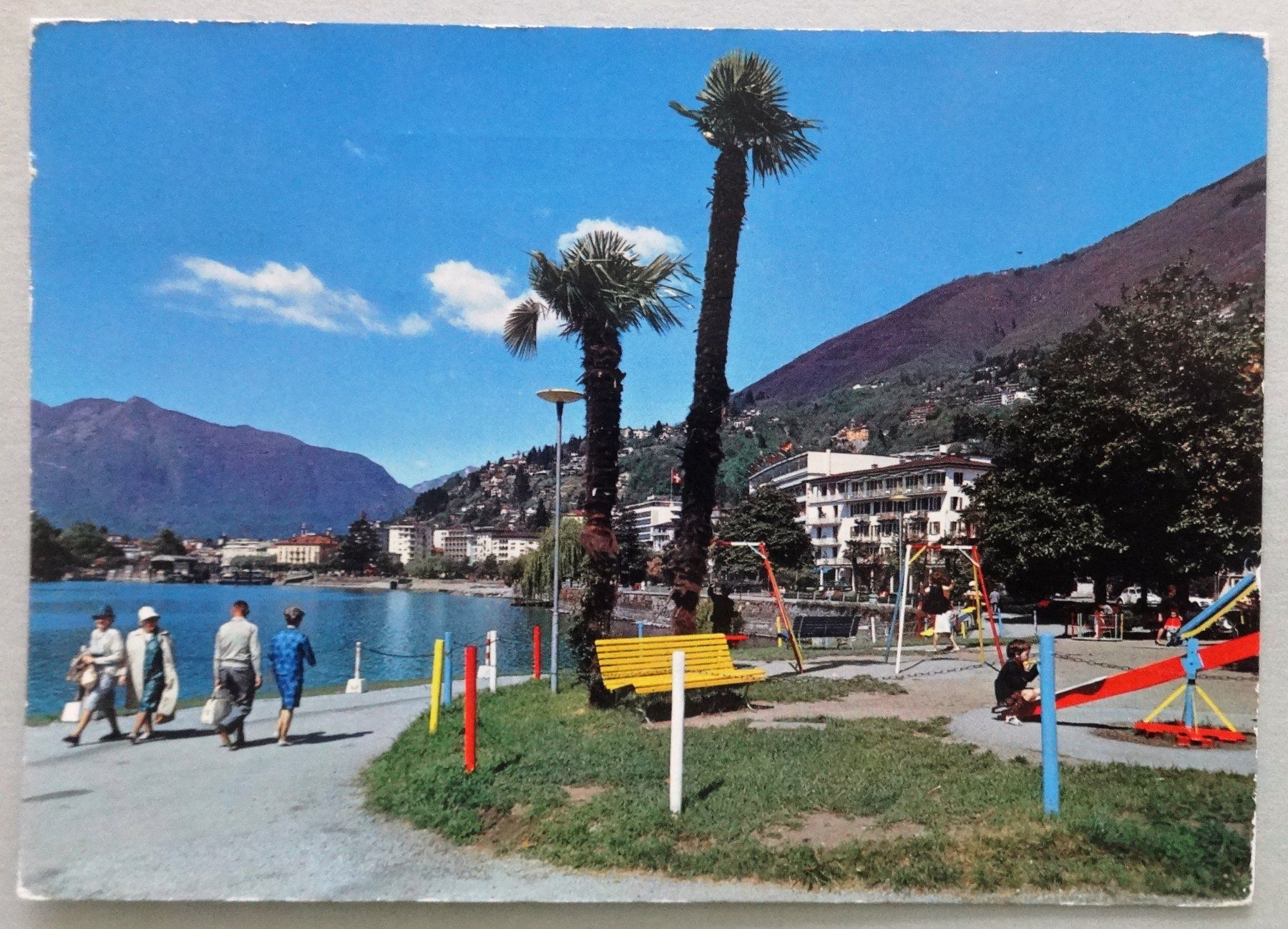 Cartoline postali: Locarno - Lungolago – Usato da Fétigny venduto da Billy2miny