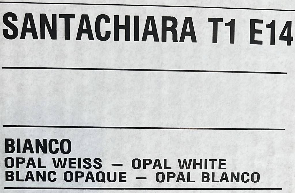 Lampade: Musterlampe Santachiara T1 E14, Marke Prandina – Nuovo (secondo la descrizione) da Küsnacht ZH venduto da joli55 3