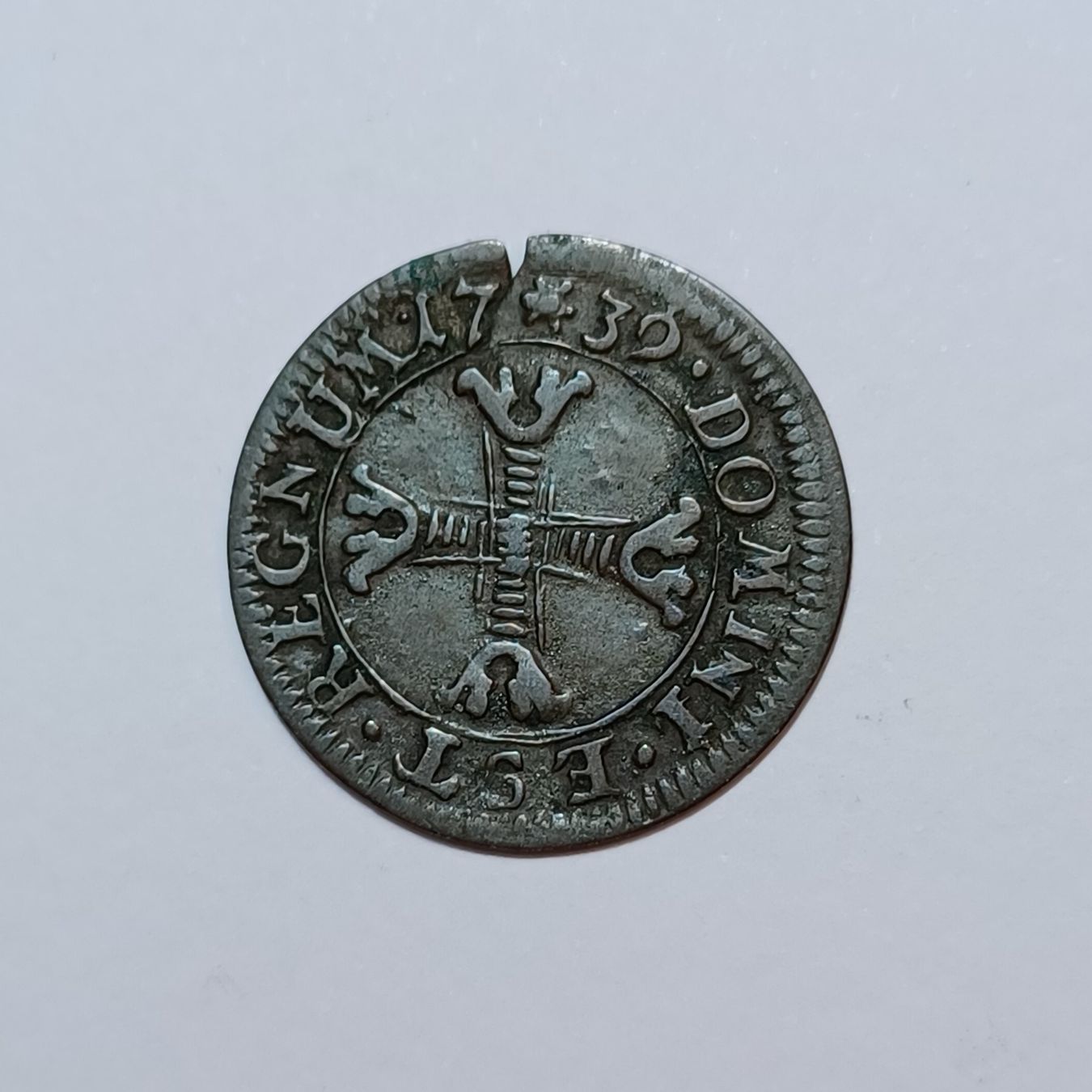 Tutti le monete: Bluzger 1739 Graubünden - Bistum Chur – Usato da Pfäffikon ZH venduto da Schweizer_Muenzen