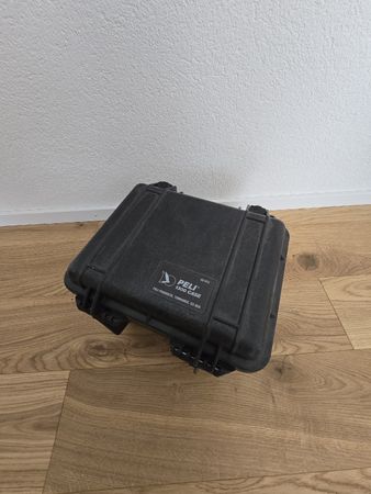 Peli Case 1300 mit Schaumstoffeinlage schwarz Zustand gut