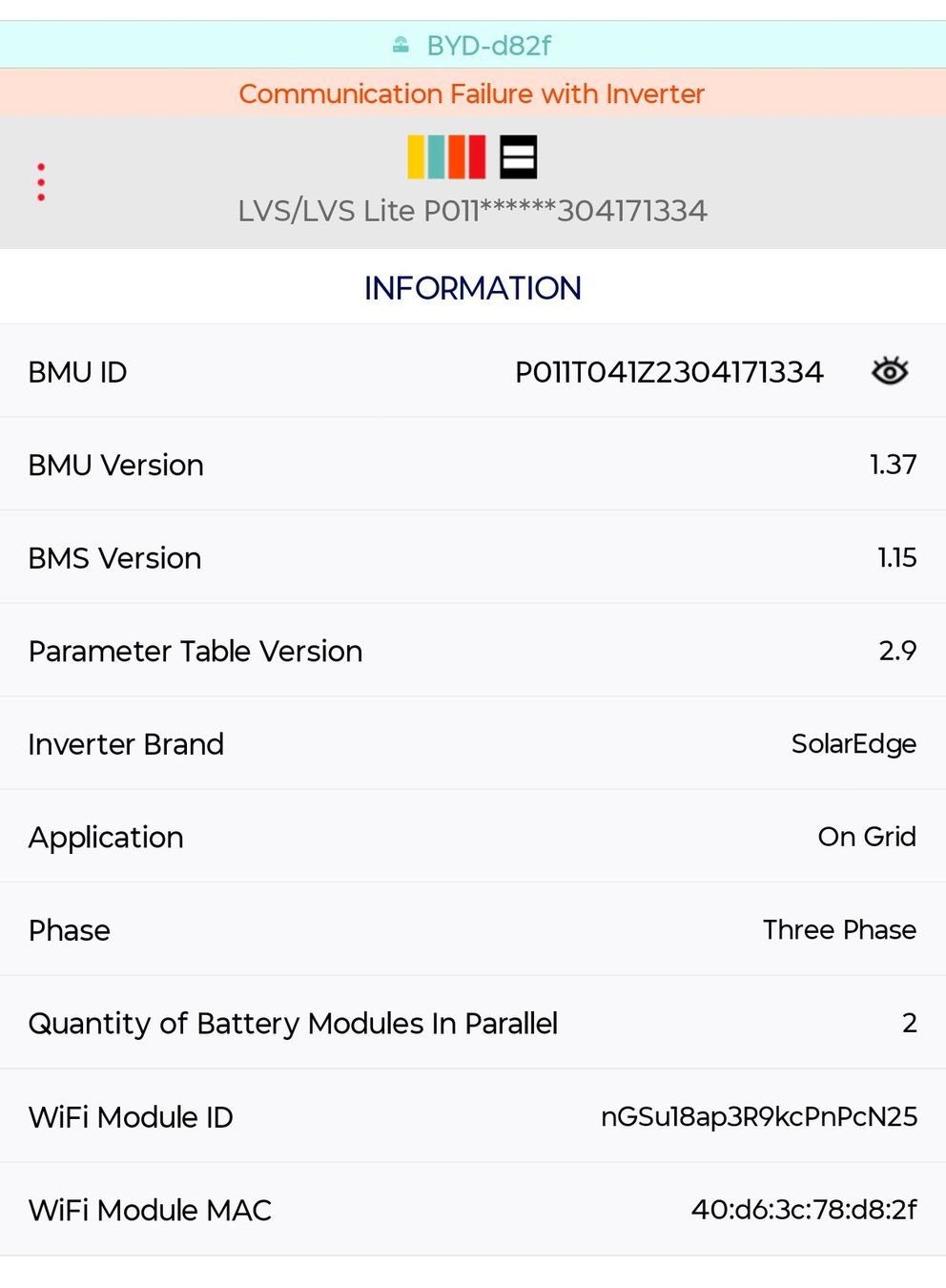 BYD Dispositivi a energia solare: BYD Battery-Box Premium LVS mit 2x 4KWh Speichermodule – Usato da Dottikon venduto da Cometpython 5
