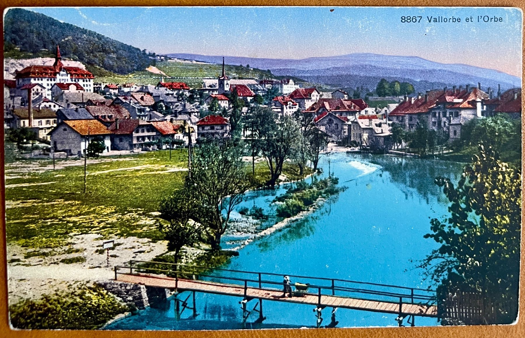 Cartoline postali: VALORBE & L'ORBE 1931 – Usato da Lutry venduto da Ediego