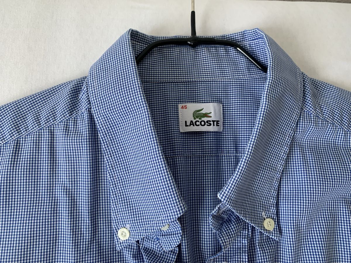 Lacoste Camicie: Lacoste Kurzarmhemd Grösse 45 – Usato da Fällanden venduto da jovibovi88 1