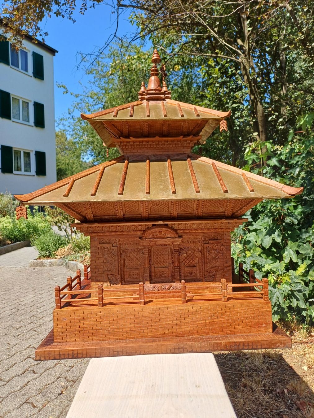 Sculture & Statue: Original Nepal-Tempel – Usato da Frick venduto da wbc 1