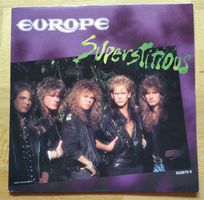 Europe - Superstitious / Lights & Shadows - Vinyl Single