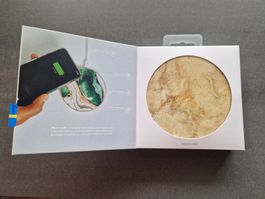 Ideal of Sweden Qi Charger - Sandstorm Marble