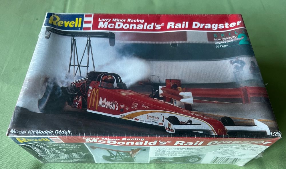 Mc Donalds Rail Dragster Larry Minor Racing 1/25 (Neu und ...