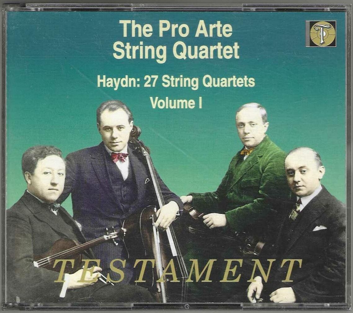 CD: Haydn/The Pro Arte String Quartet – 27 String Quartets Vol.1 – Usato da Genève venduto da CDLPBookS