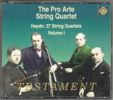 Haydn/The Pro Arte String Quartet – 27 String Quartets Vol.1