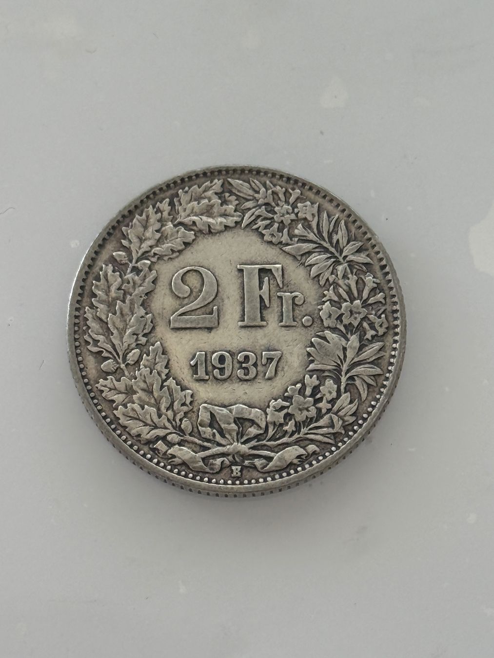 Alle Münzen: 2 Franken 1937  Rar – Gebraucht aus Wallisellen von SWISS_SILVER1 1