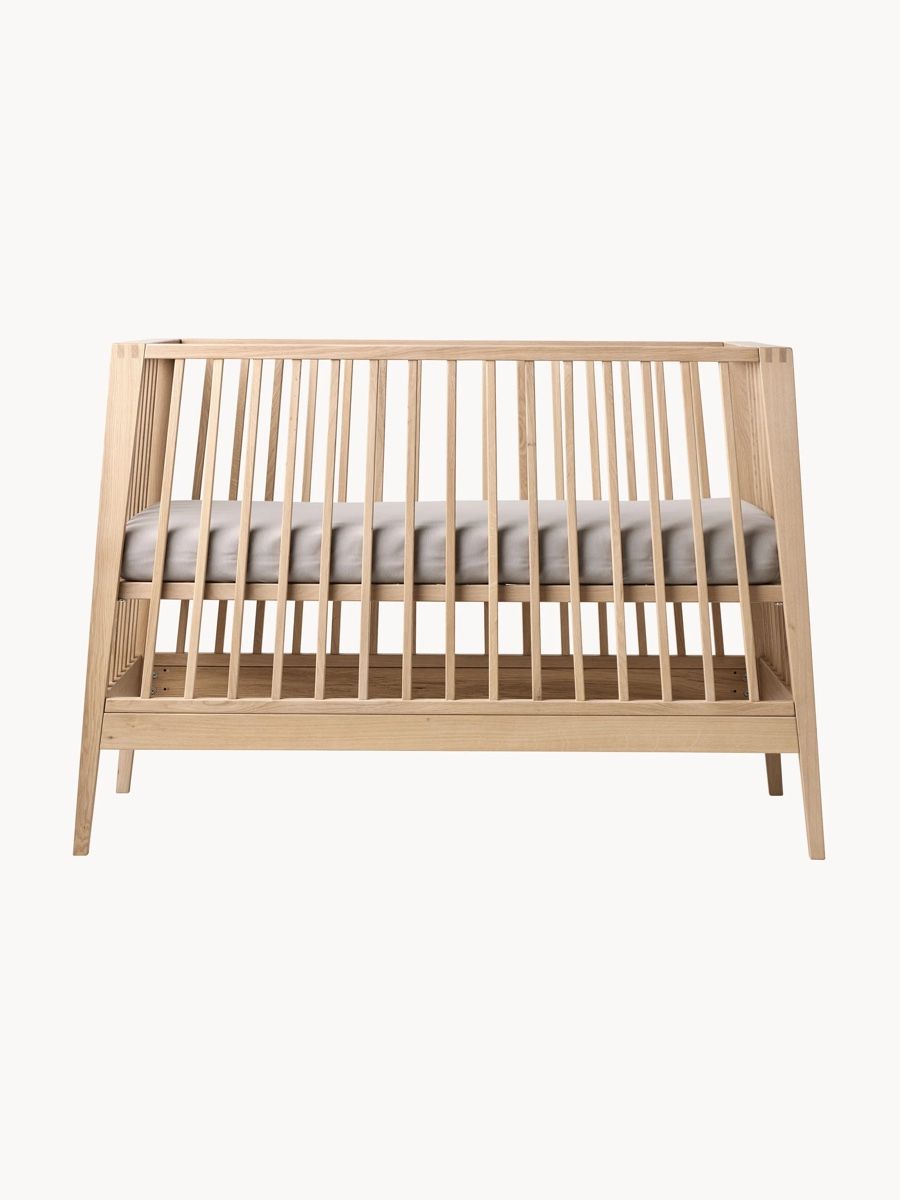 Betten: Leander Linea Babybett Eiche aus 1. Hand – Gebraucht aus Hofstatt von alchemilla8