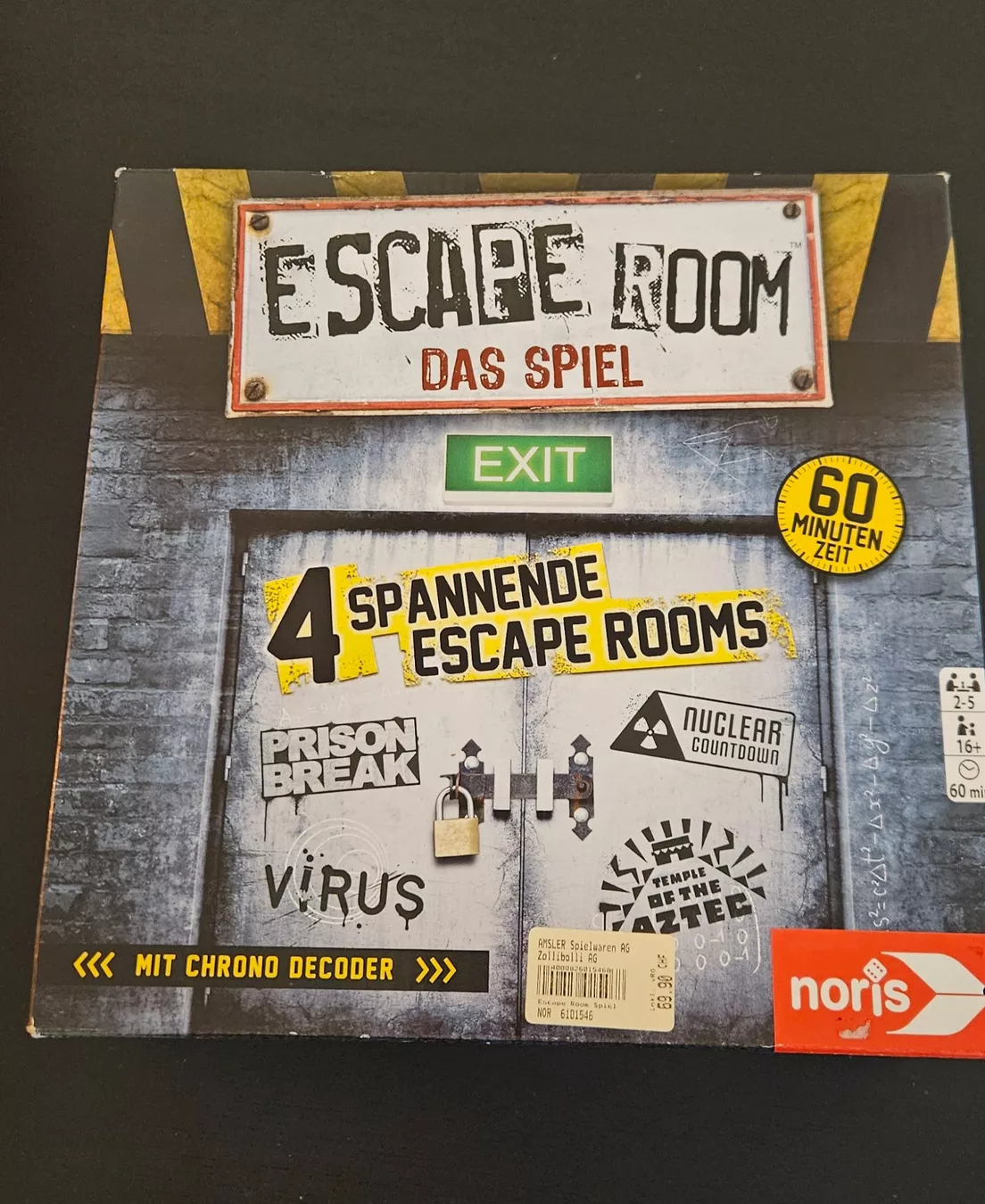 Escape Room - Das Spiel, 4 spannende Fälle, komplett! (Neu und ...