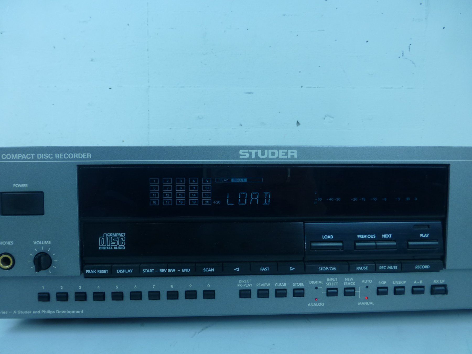 Studer Registratori: Studer D740 CD Recorder defekt – Difettoso da Fahrweid venduto da gruenezahn 3