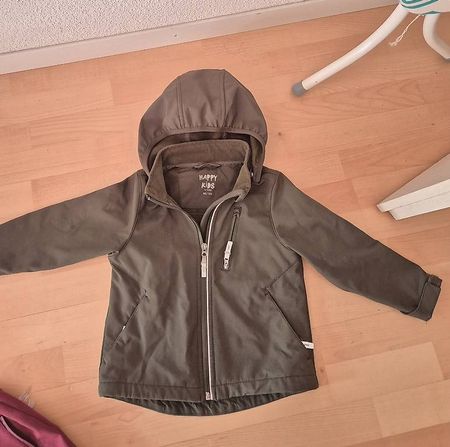 Softshelljacke grün Gr. 98 - 110
