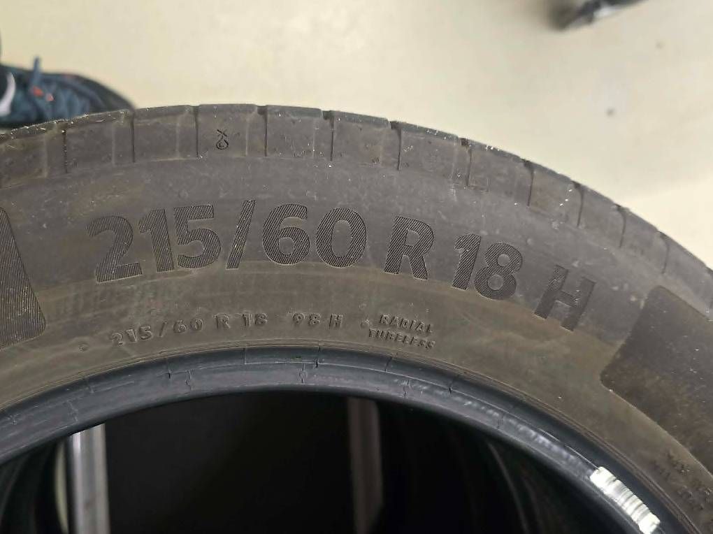 Pneus & Kompletträder: *** Continental EcoContact6Q 215 / 60 R 18 98H *** – Gebraucht aus Oberentfelden von Benzedes63 1