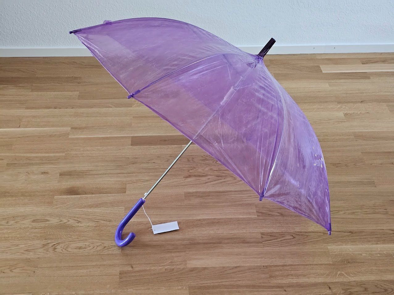 Regenschirme: Durchsichtige Regenschirme farbig Kunstoffgr. – Gebraucht aus Baden von rob_grh6