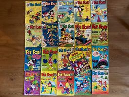 21Stk. Fix und Foxi-Comics aus den 70er-Jahren