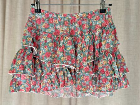TXS/S - Zara Trafaluc - Jupe courte à volants motif floral