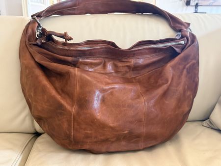 Borsa AS 98 in pelle marrone 