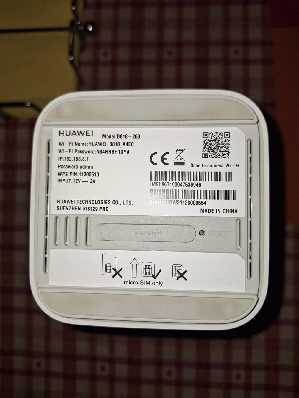 Huawei Modems & Routeurs: Routeur Huawei B818-263 – D'occasion à Biel/Bienne par francescino 2