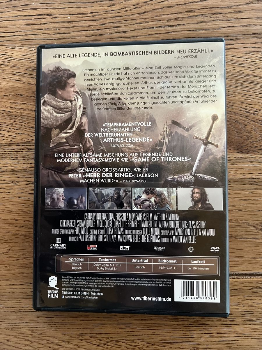 Tous les DVDs: DVD Arthur & Merlin – Neuf (Voir description) à Kallnach par sta_sy57 1