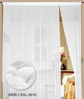 Fadenvorhang in weiss - 4m x 3m - NEU