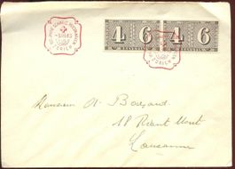 Timbre centenaire des postes suisses, 03.03.1943