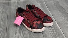 You Young Coveri Sneaker - 37 - Bordeaux/Schwarz