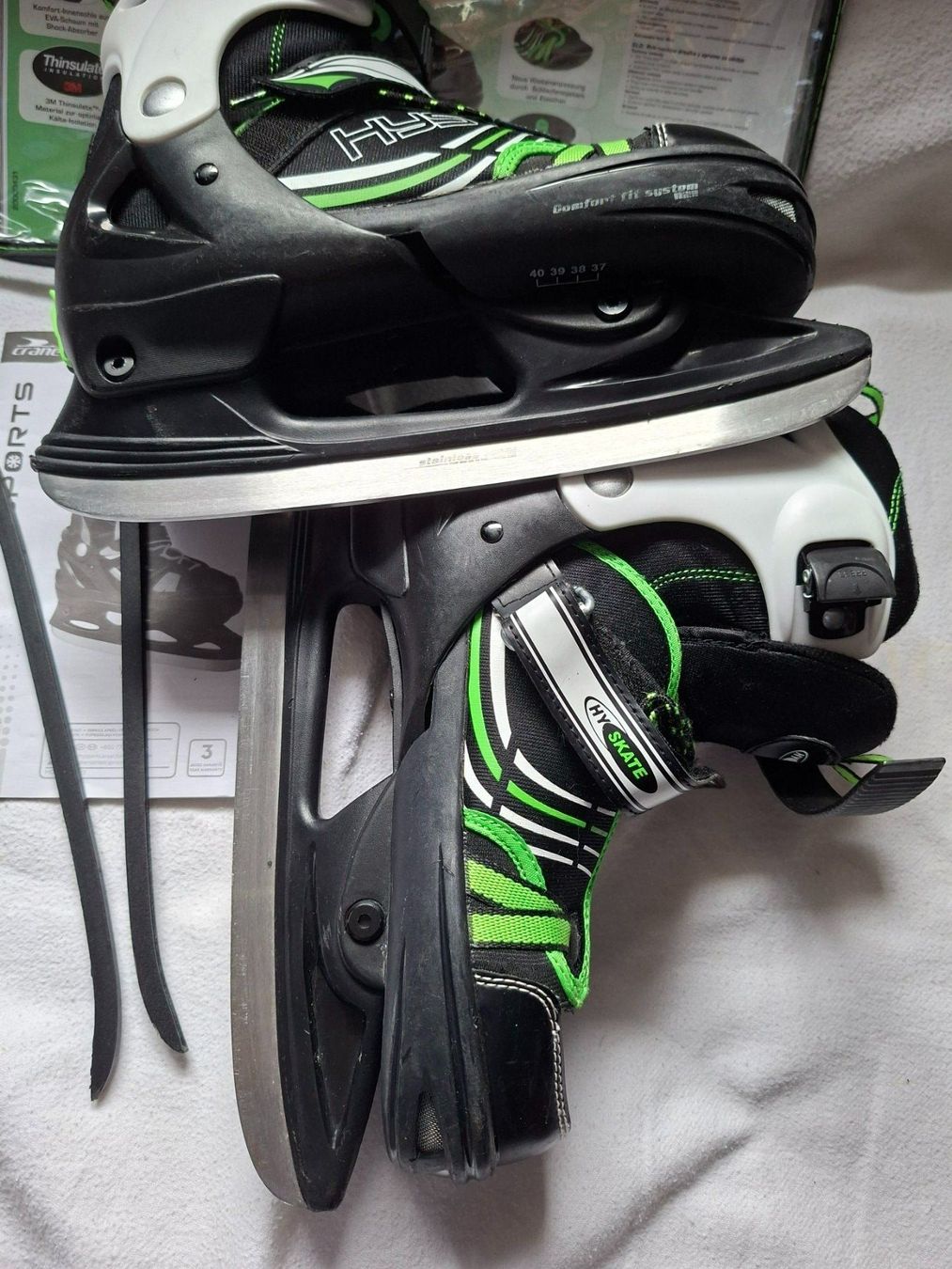 Pattini da ghiaccio: Schlittschuhe Grösse 37 - 40 – Usato da Lohn SH venduto da Zwierbel 2