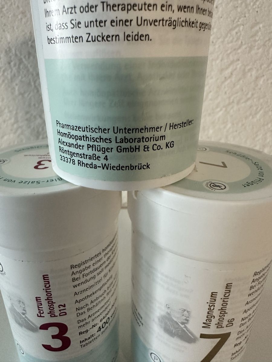 Lebensmittel & Spezialitäten: Schüssler-Salze  – Neu und originalverpackt aus Emmenbrücke von sami14 3