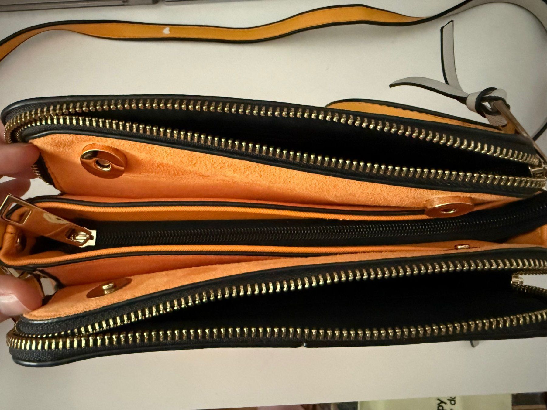 Taschen für Damen: River Island Handtasche, orange – Gebraucht aus Bachenbülach von Shukkley 4