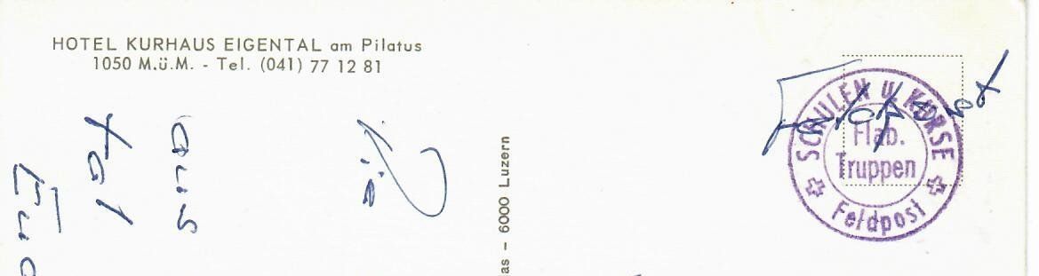 Cartoline postali: Eigental LU – Usato da Hochdorf venduto da Ziegel-16 1