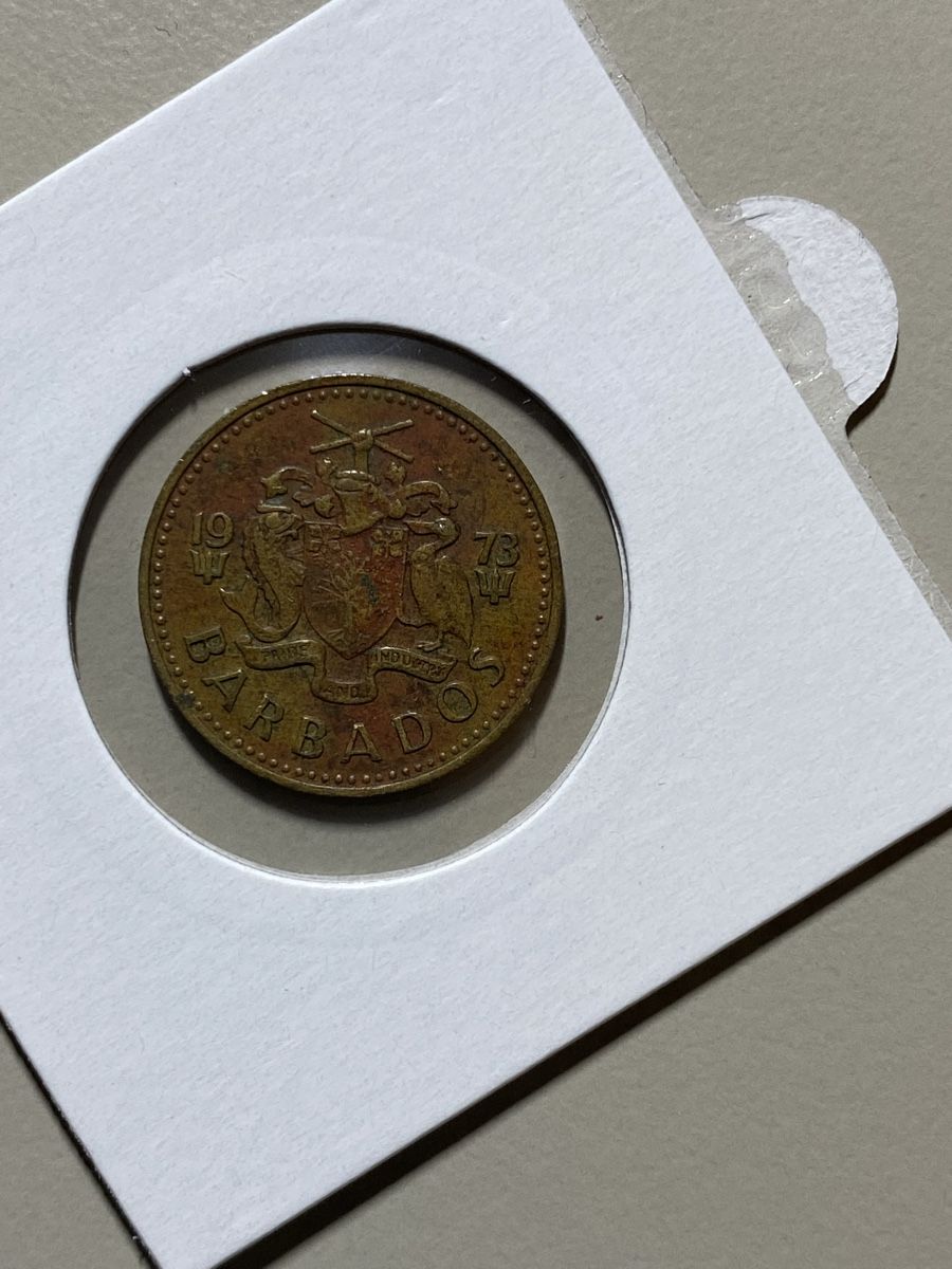 Alle Münzen: Barbades - 5 cents - 1973 – Gebraucht aus Payerne von Mike1682 1
