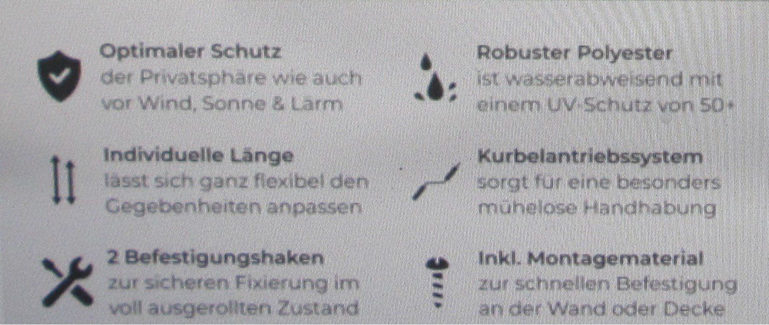 Tende da sole: Markise 160x250cm mit Kurbel neu Top – Nuovo (secondo la descrizione) da döttingen venduto da Gorbs1 5